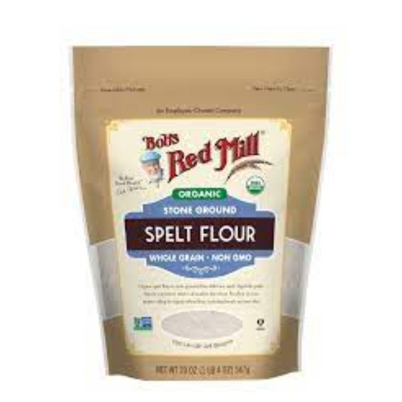 2x Bob’s Red Mill Stone Ground Spelt Flour Whole Grain Cooking Supply Lot 22oz