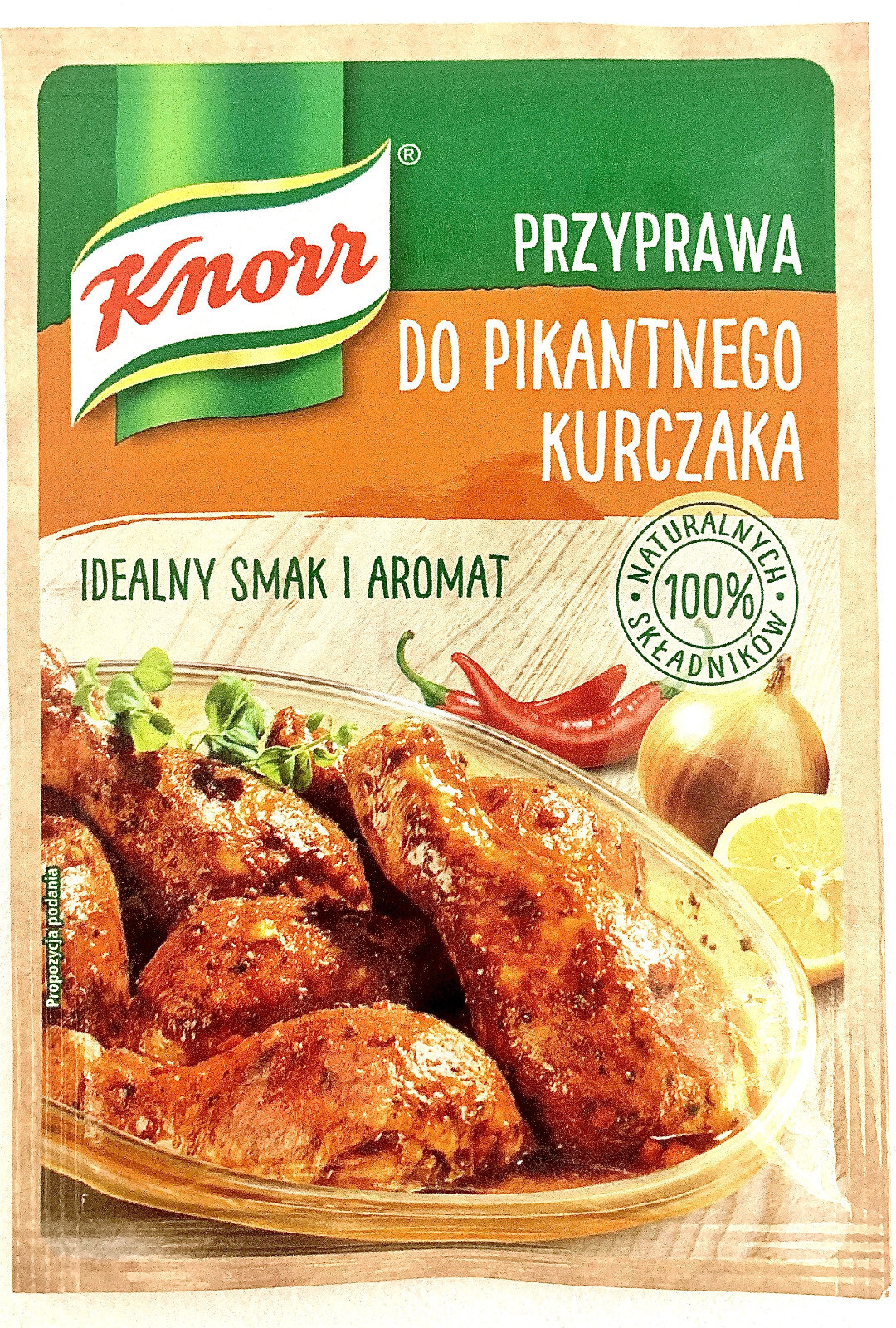 Knorr Przyprawa Do Pikantnego Kurczaka Hot Spicy Chicken Seasoning 23g (3-Pack)