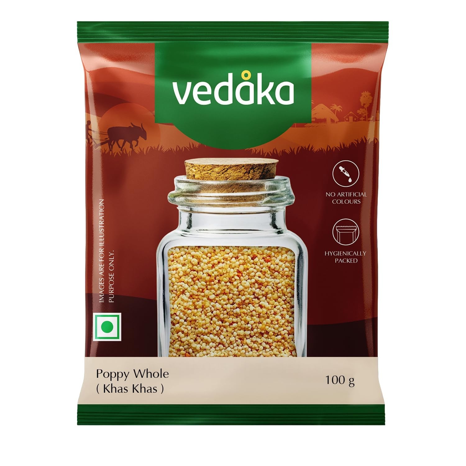 Amazon Brand- Vedaka Poppy Seeds | 100 g