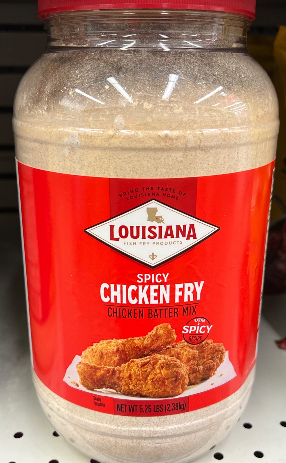1- Gallon Spicy Louisiana Chicken Fry Batter – Crispy Southern Coating Mix …