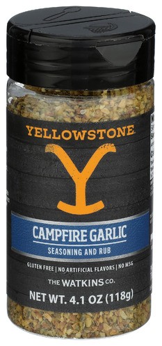 Yellowstone Seasoning & Rub Wildfire Garlic 4.1 Oz (Pack of 6)
