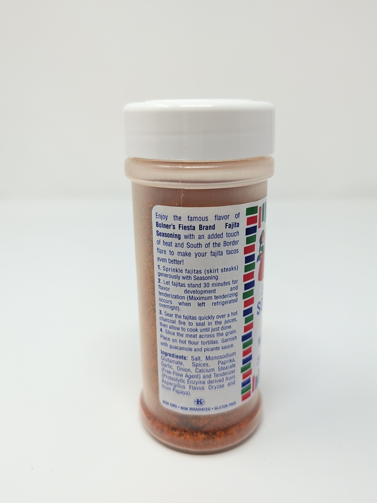 Bolner’s Fiesta Extra Fancy Southwest Style Fajita Seasoning 5.5 Ounce Shaker