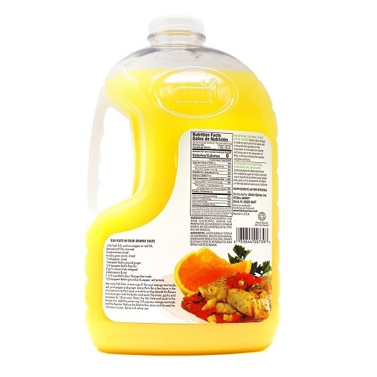 Badia Naranja Agria Sour Orange Juice, 128 Ounces, 4 Per Case