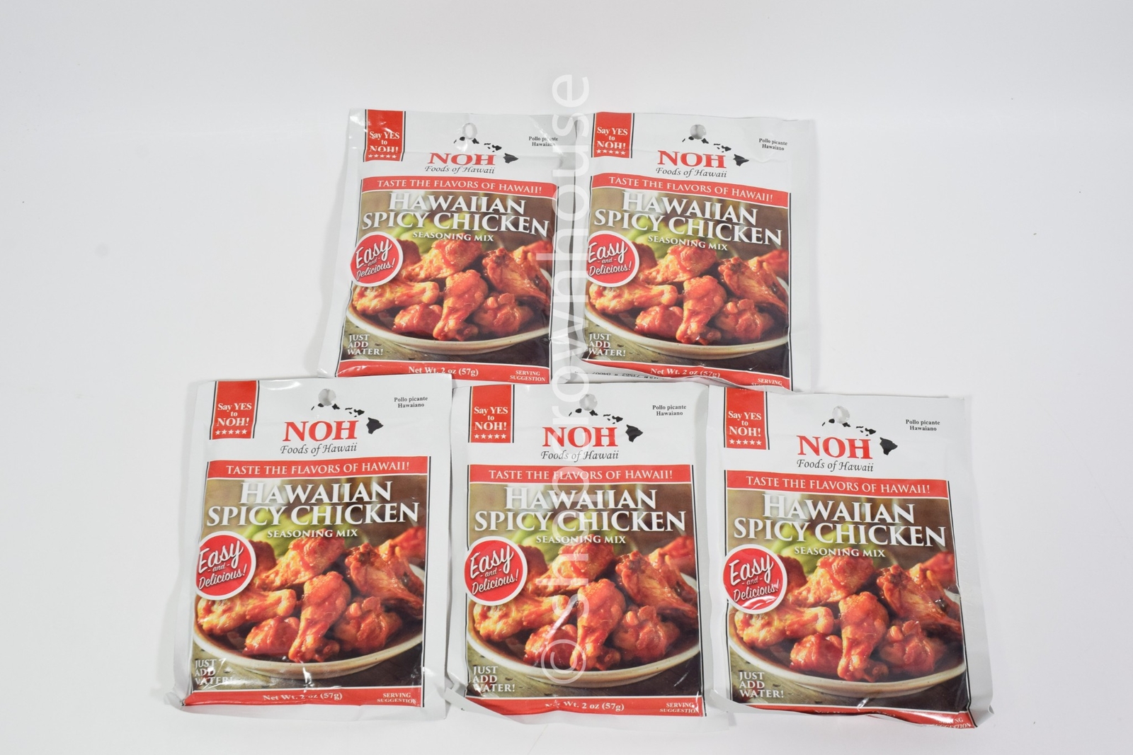 5 Noh Foods Of Hawaii HAWAIIAN SPICY CHICKEN Seasoning Mix 2oz 07/13/2027