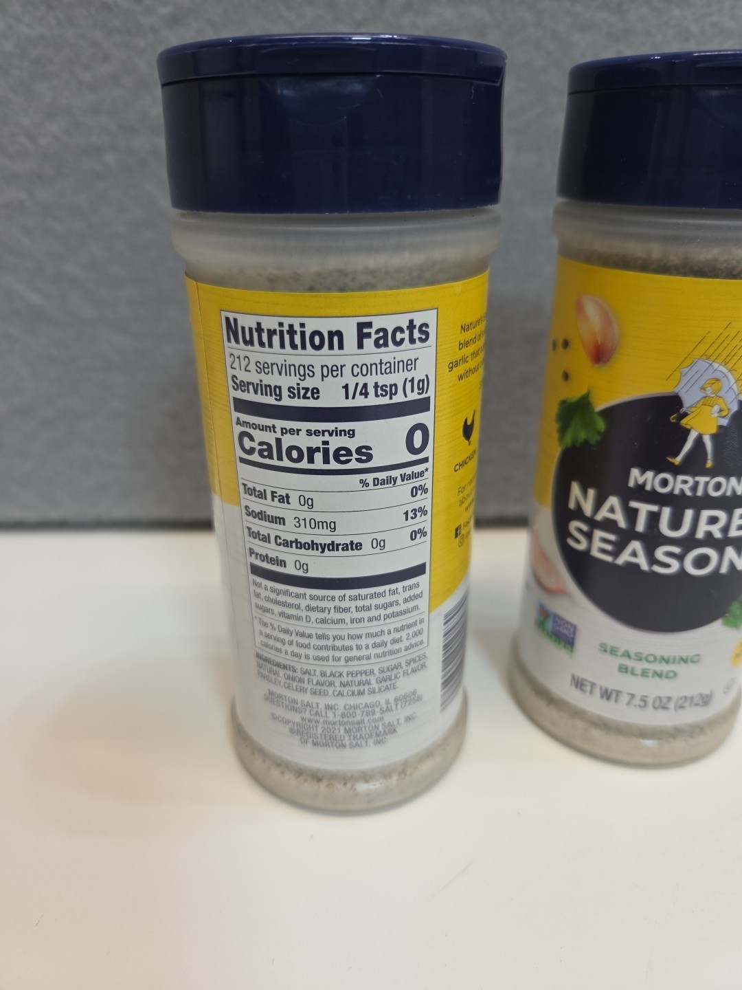Morton Nature’s Seasons Seasoning Blend 7.5oz Lot of 2 Bottles