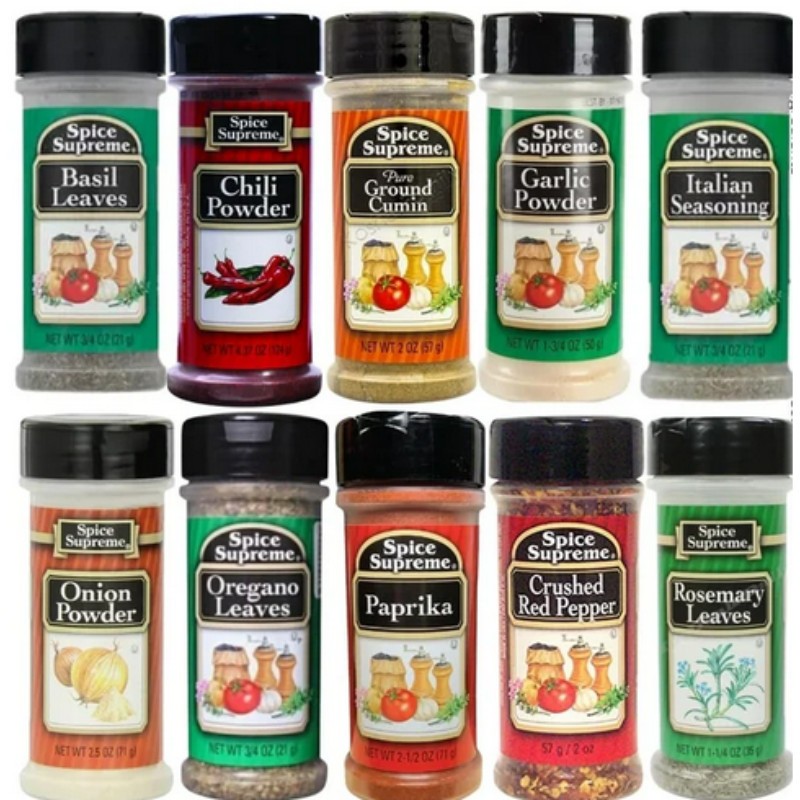 6x Spice Supreme Greens Seasoning Spice Cooking Kitchen Gourmet Bulk Lot New 3.5