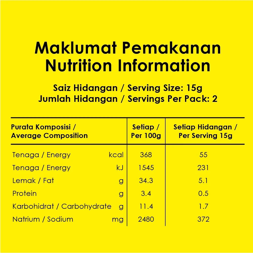 10 Packs 30g MAGGI SAMBAL TUMIS Spicy Universal Use Chili Paste Easy Cook
