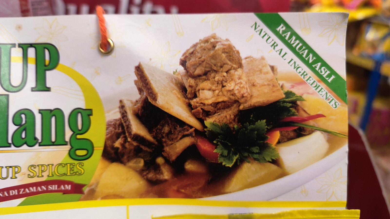 10x Adabi Sup Bunjut RIB Soup Spices Delicious Special Recipe 13g Free Shipping