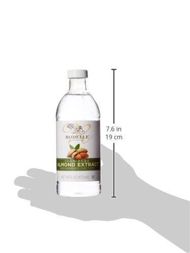 Rodelle Pure Extract, Almond, 16 Ounce