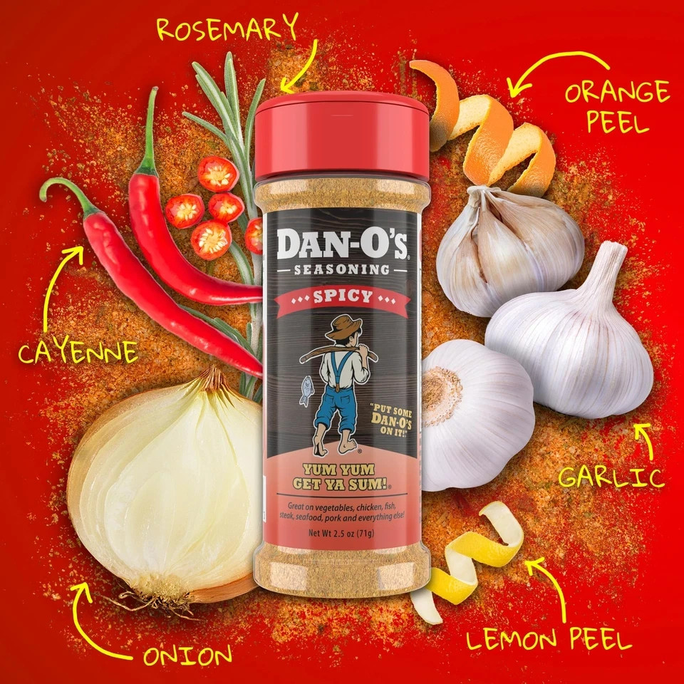 Dan-O’s Seasoning – Great on Chicken Meats Rub – All-Purpose All-natural Suga…