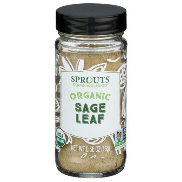 2 Pack – Sprouts Organic Sage Leaf 0.56 oz