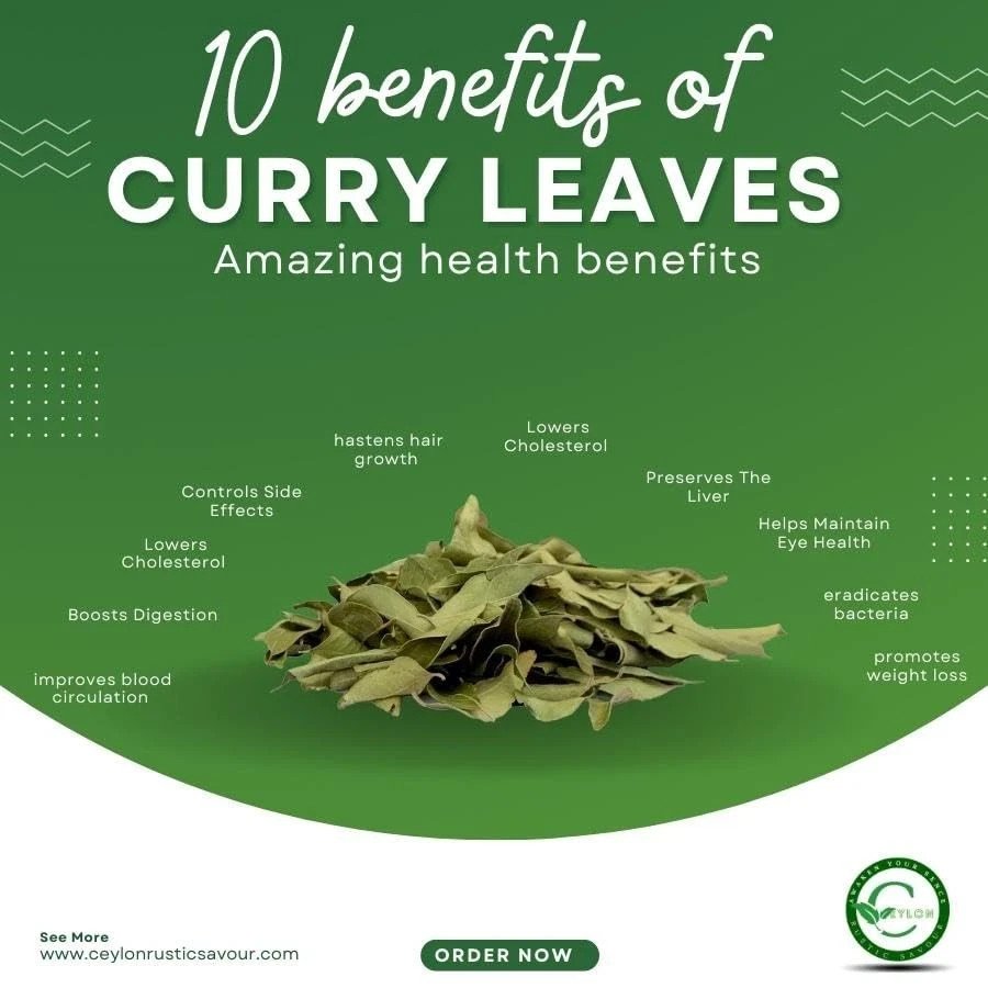 Dried Curry Leaves 0.4 Oz (11.34g) premium grade air fresh leaf whole |…