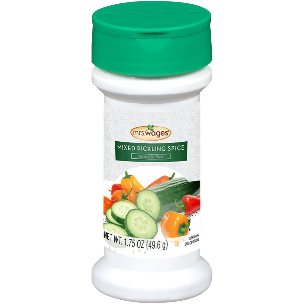 (3 pack) Mrs. Wages Pickle Seasoning, Canning Supplies Homemade Pickles, 1.75 oz