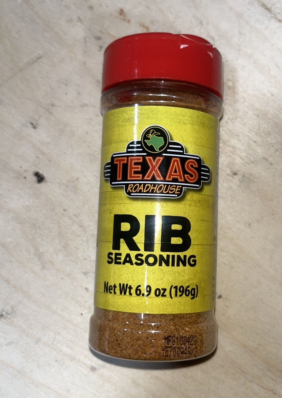 Texas Roadhouse Rib Seasoning Pork Beef Shaker Spices Blend Mix 6.9oz