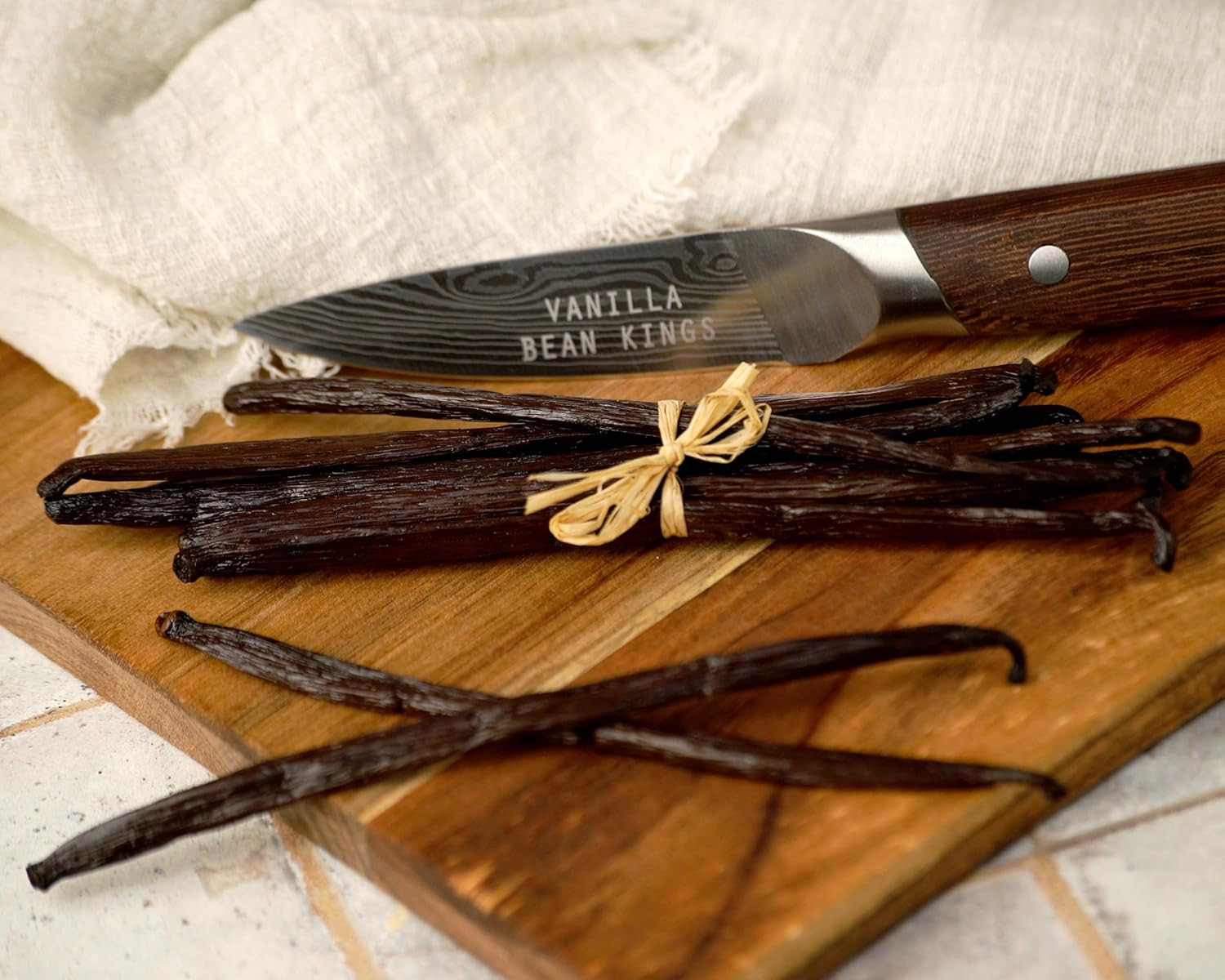 50 Organic Madagascar Vanilla Beans. Whole Grade a Vanilla Pods for Vanilla Extr