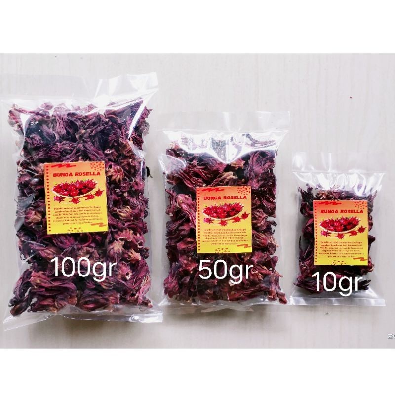 Roselle Dried Flowers 100g Hibiscus Tea Ingredient aroma ritual artisan quality