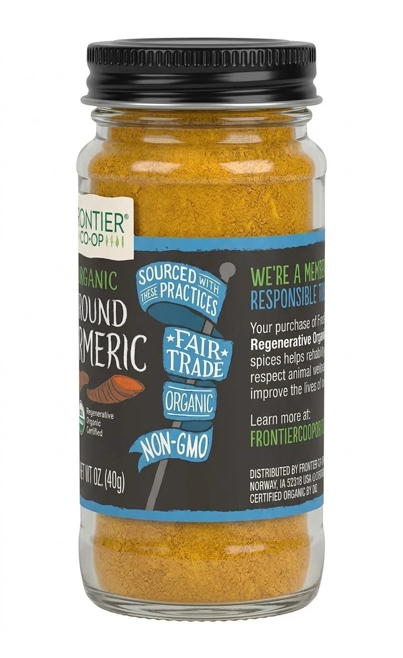 Frontier Co-op Turmeric, Ground, Regenerative Organic Certified® 1.41 oz