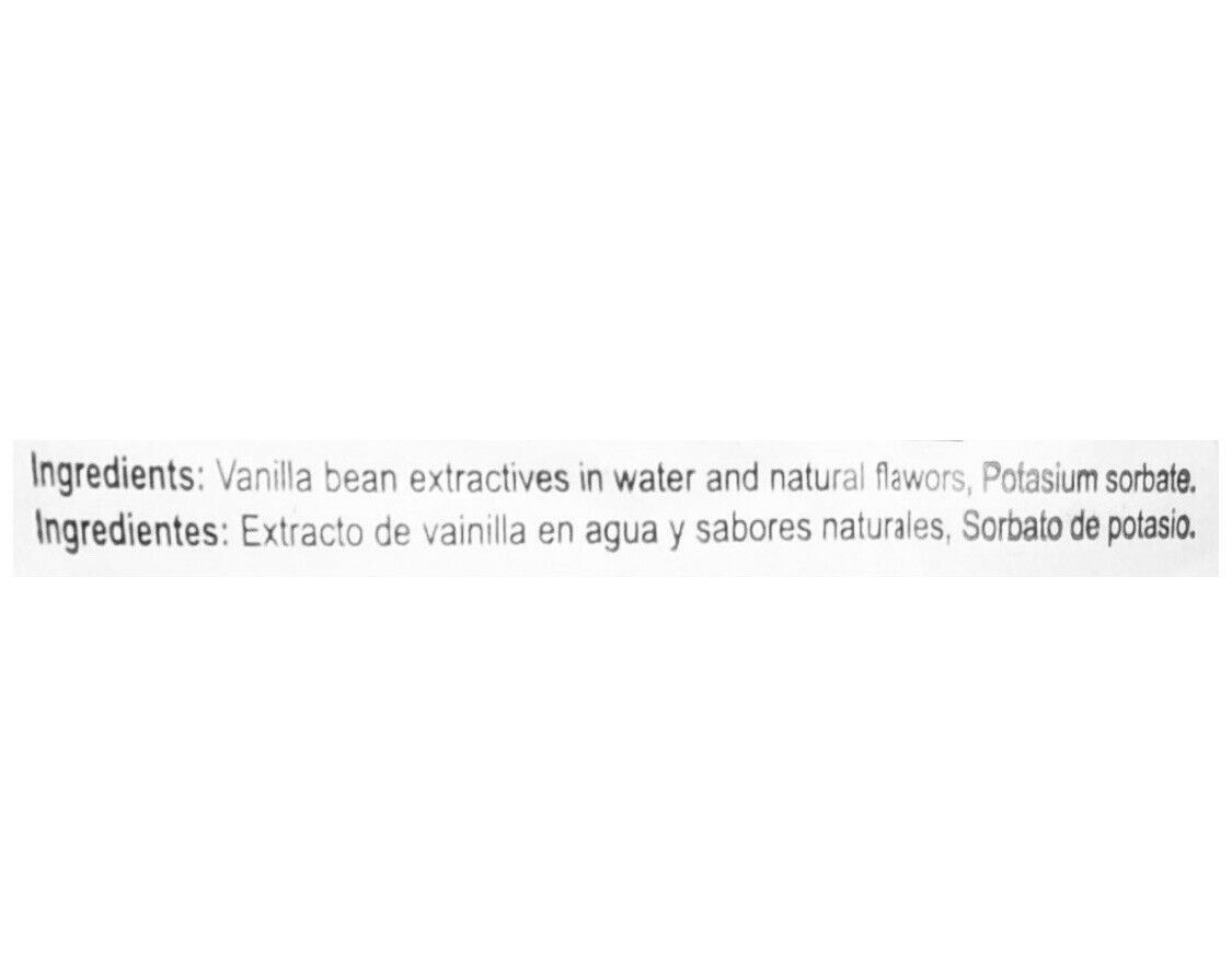 2 X Clear Danncy Pure Mexican Vanilla Extract 33oz Ea Plastic Bottle From Mexico