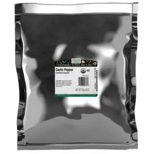 Organic Garlic Pepper 1 Lb By Frontier Coop