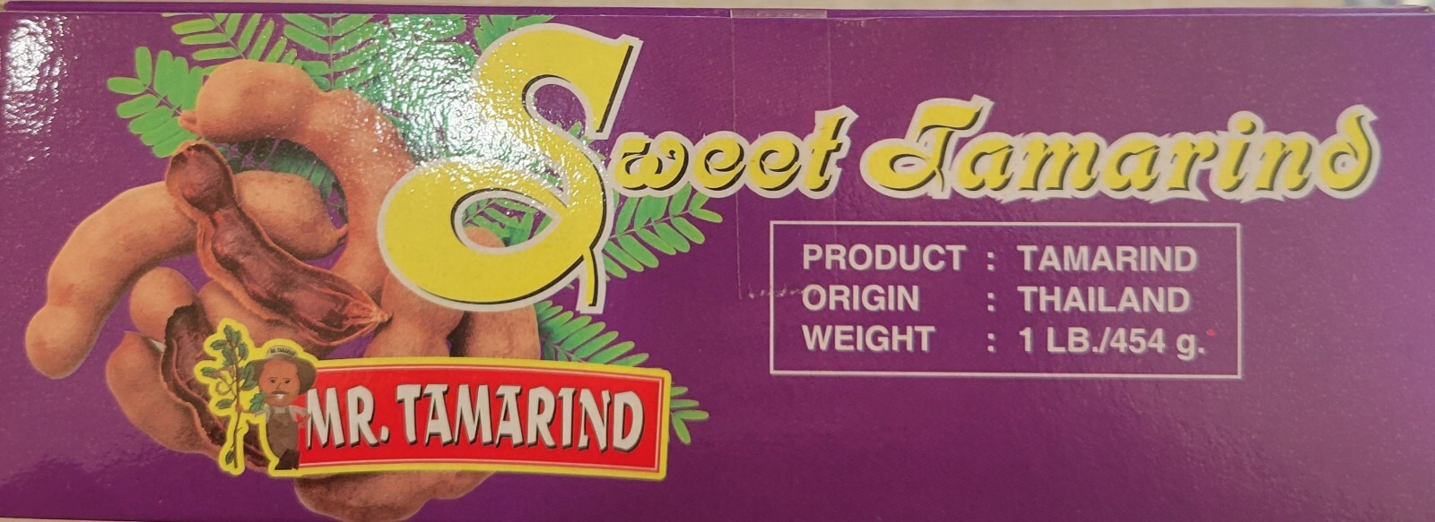 Sweet Thai Tamarind Premium Quality (1 lb Pack) – 6 Pack Bundle (Brand may vary)