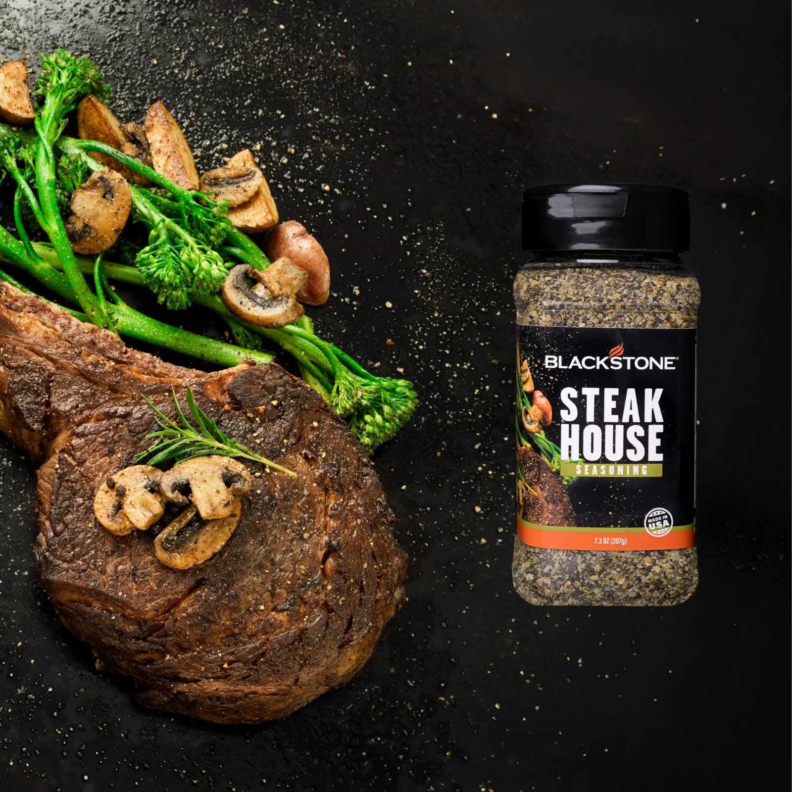 Blackstone Steak Seasoning Grill BBQ Meat Rub Spice Blend All Purpose Flavor