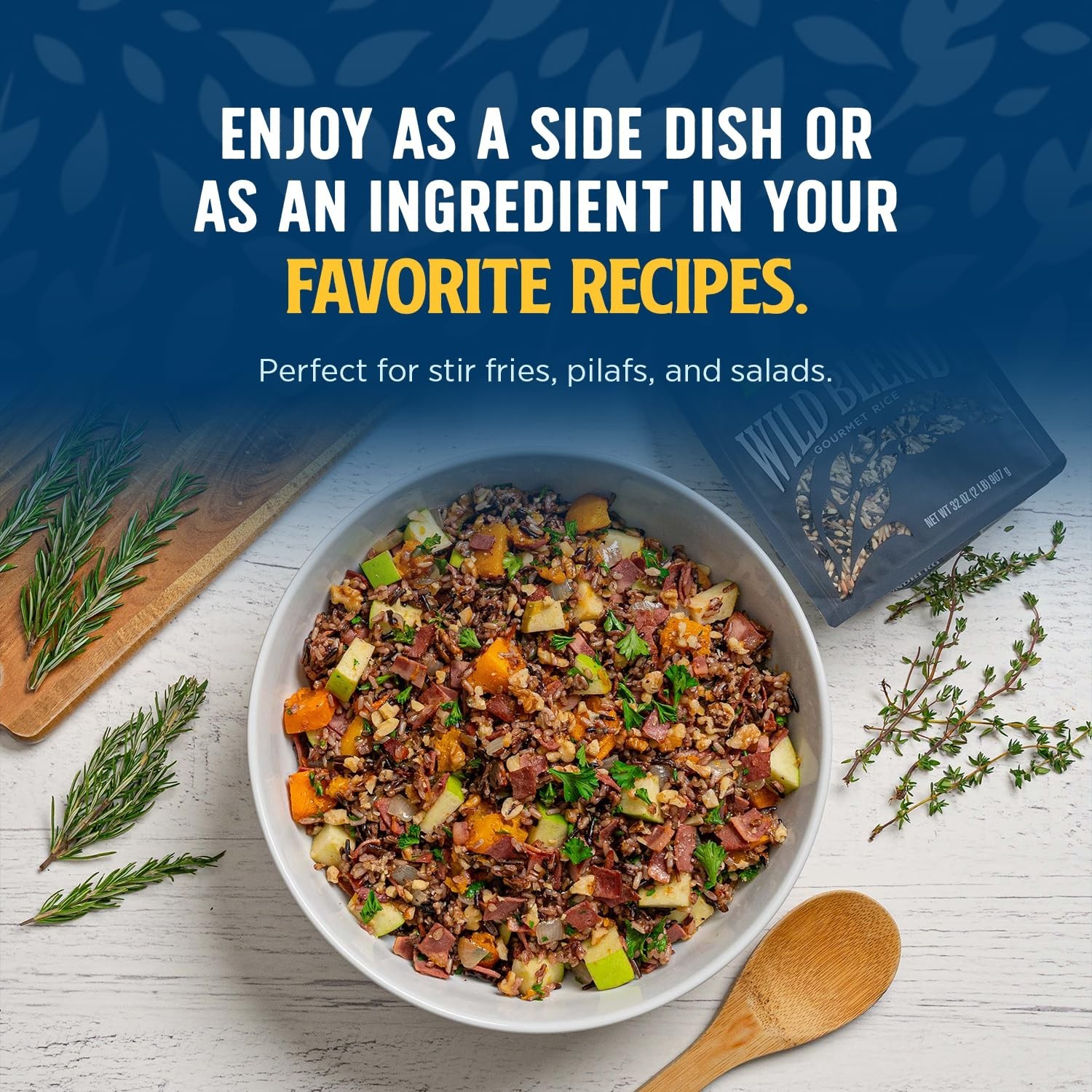 Regenerative Organic Certified Wild Blend Rice – Brown, Red & Black Varieties…