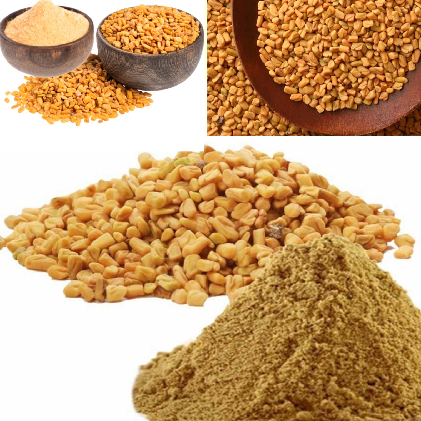 Fenugreek Seeds Ground Powder Pure Natural Organic ~ Trigonella Foenum Graecum