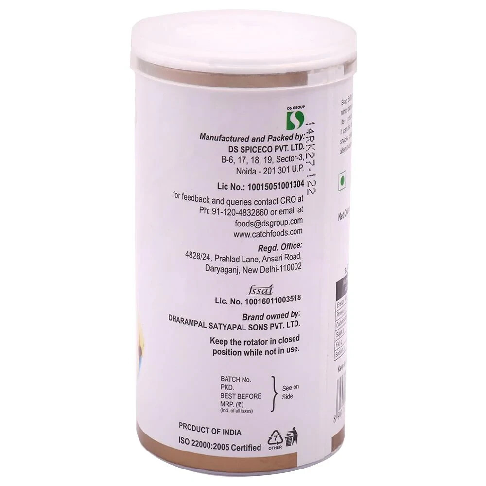 Indian Natural Organic 100% Pure Catch Black Salt Sprinkler 200 g