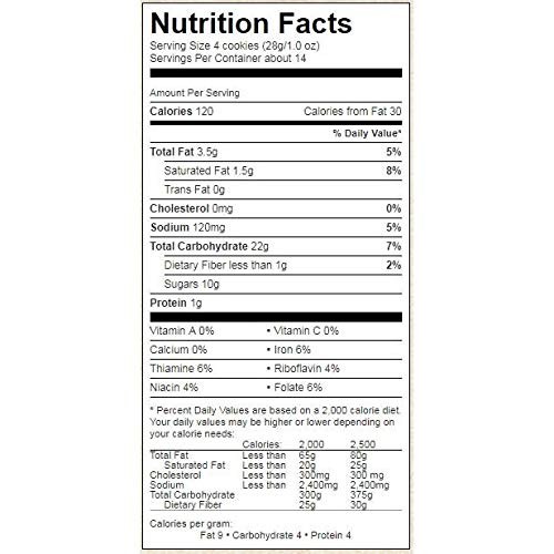 Stauffer’s Original Recipe Ginger Snaps 14 oz. Bag (2 Bags) 2 Bags
