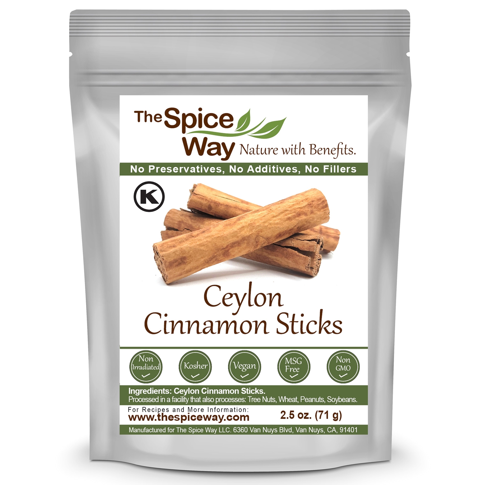 The Spice Way True Ceylon Cinnamon Sticks