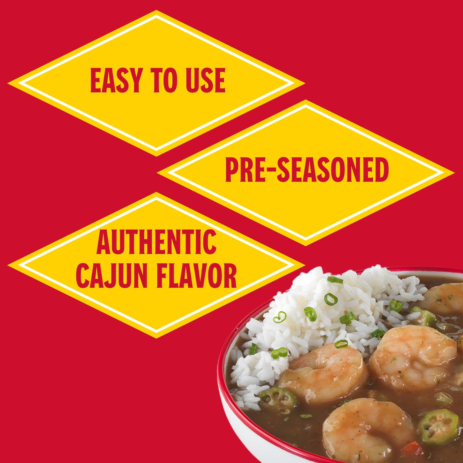Louisiana Gumbo Base 5 oz. (Pack of 12) – Authentic Cajun Flavor for Deliciou…