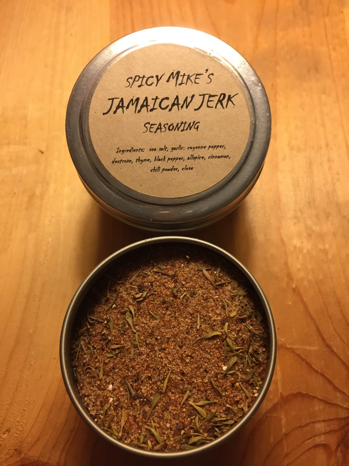 Spicy Mike’s Jamaican Jerk Seasoning and Rub- 4 oz. Tin