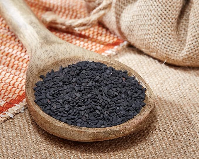 Pure Black Sesame Seeds Indian Organic Spices Black Til for Weight Loss