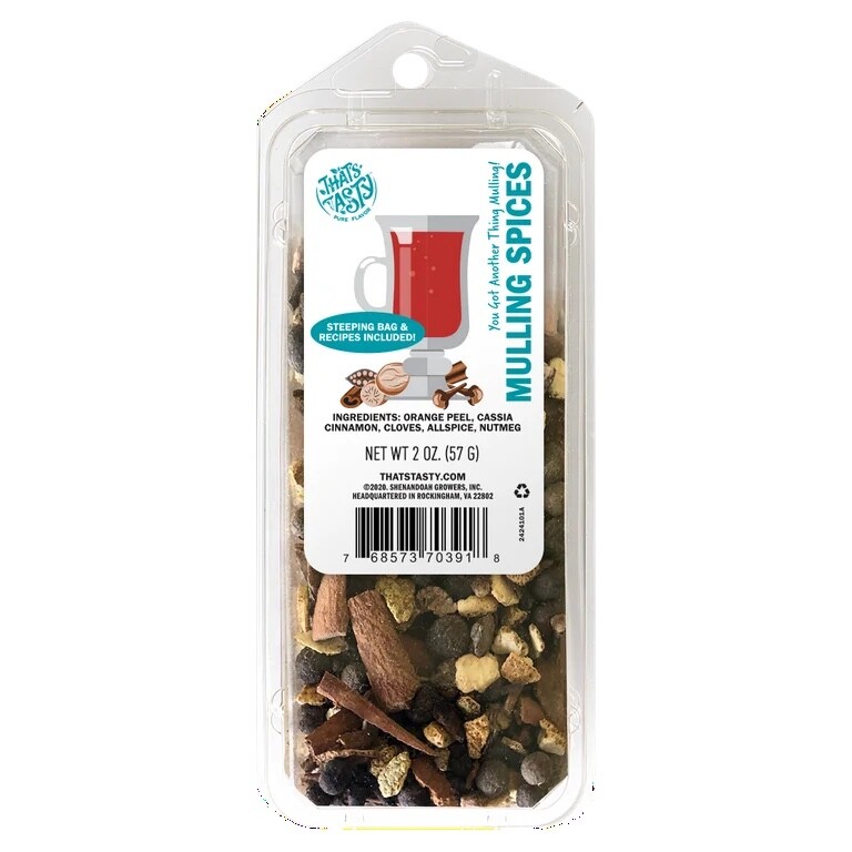 Mulling Spices set of 4. Steeping Bag and Recipes included. Pure flavor. NEW