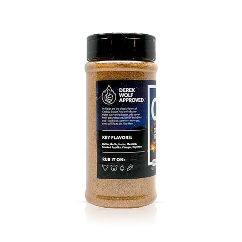 Bold Cowboy Butter Seasoning – Garlic, Smoked Paprika & Mustard Blend – 10.4 oz