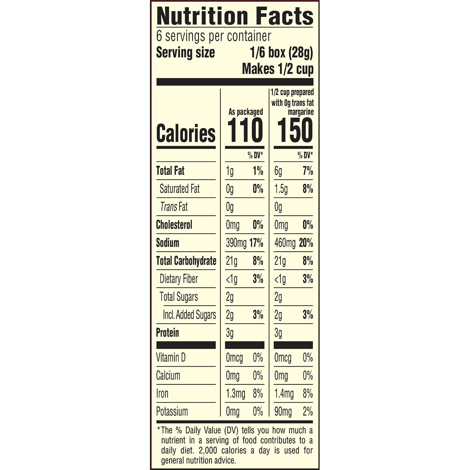 Stove Top Stuffing Mix Chicken 6oz Box Dinner Side