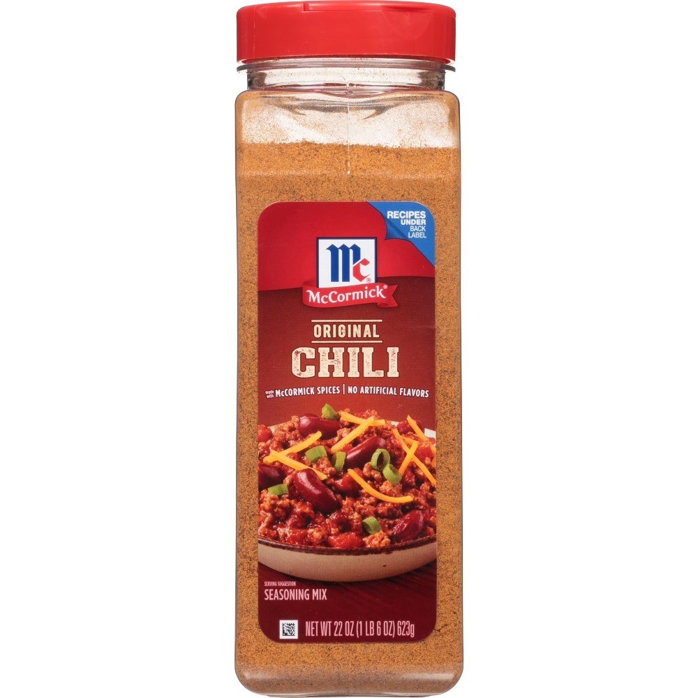 Original Chili Seasoning Mix in Resealable 22 Ounce Bottle for Cooking and