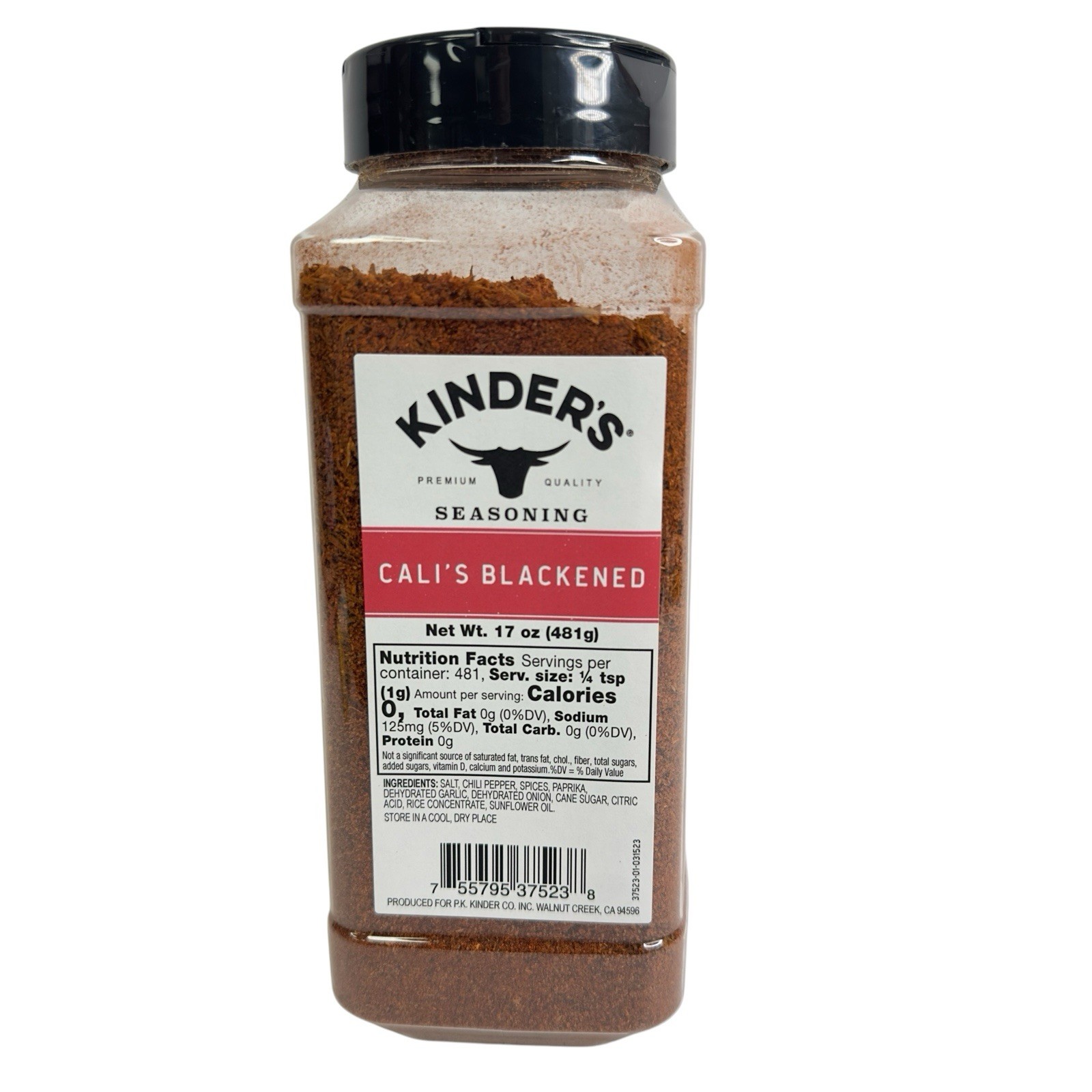 Kinder’s Cali’s Blackened Rub 17oz Spice Mix Discontinued Rare FREE SHIPPING