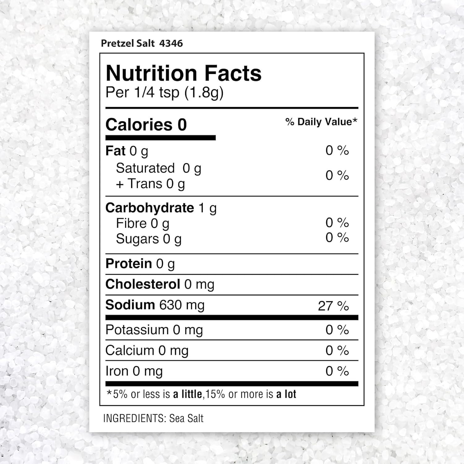 The Spice Lab Coarse Pretzel Salt – Gluten Free, Kosher 8 Ounce (Pack of 1)