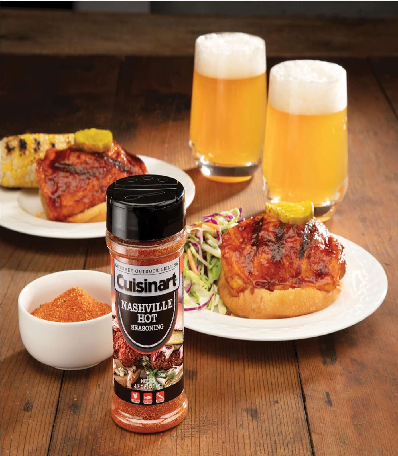 Cuisinart Nashville Hot Seasoning – Spicy, Peppery, Savory – CGSS-777