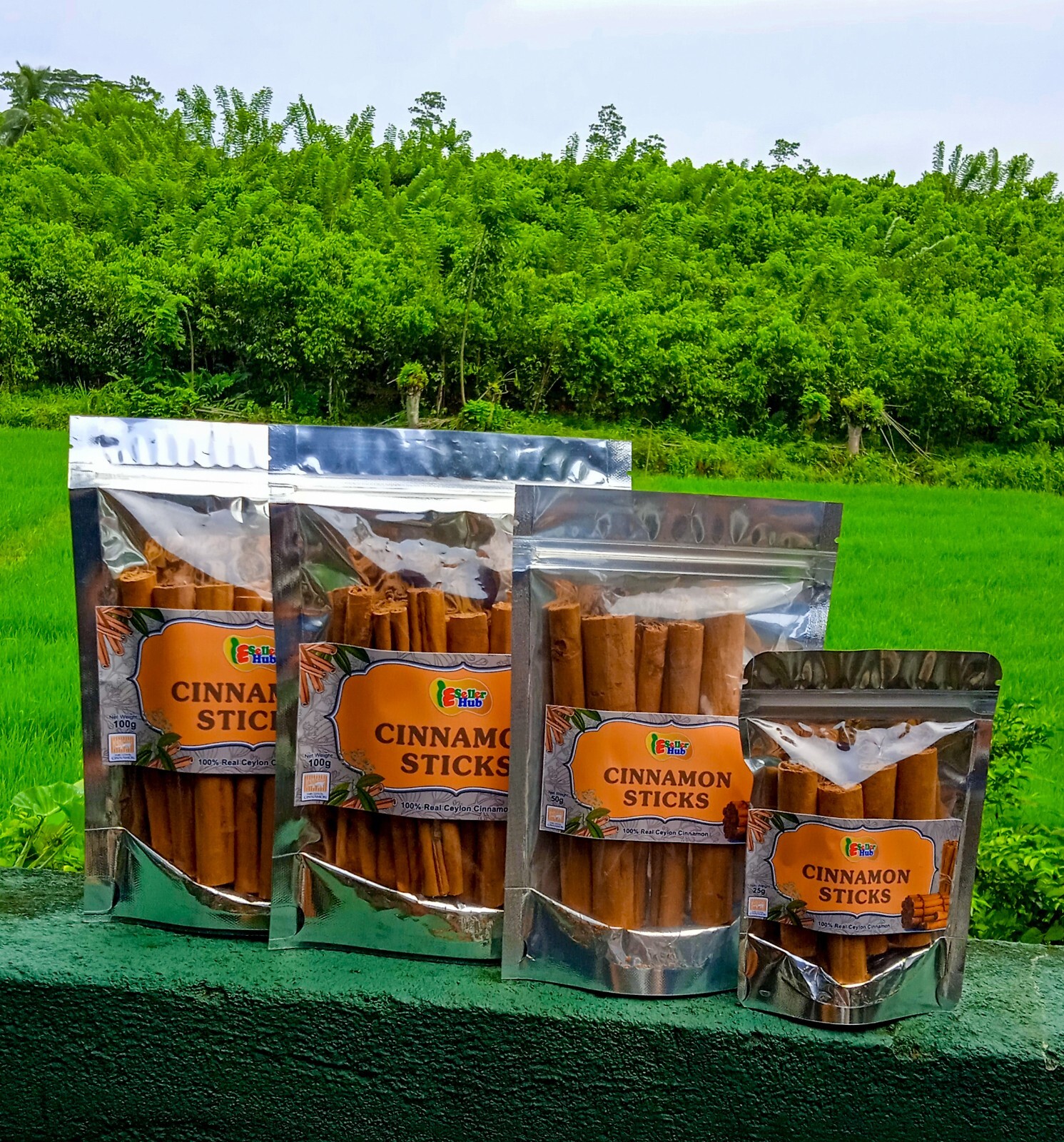 Cinnamon Sticks, Organic Pure Ceylon True Cinnamon from Sri Lanka Free Shipping