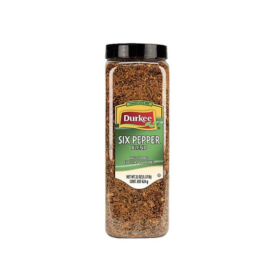 Six Pepper Blend Seasoning, 22 Oz