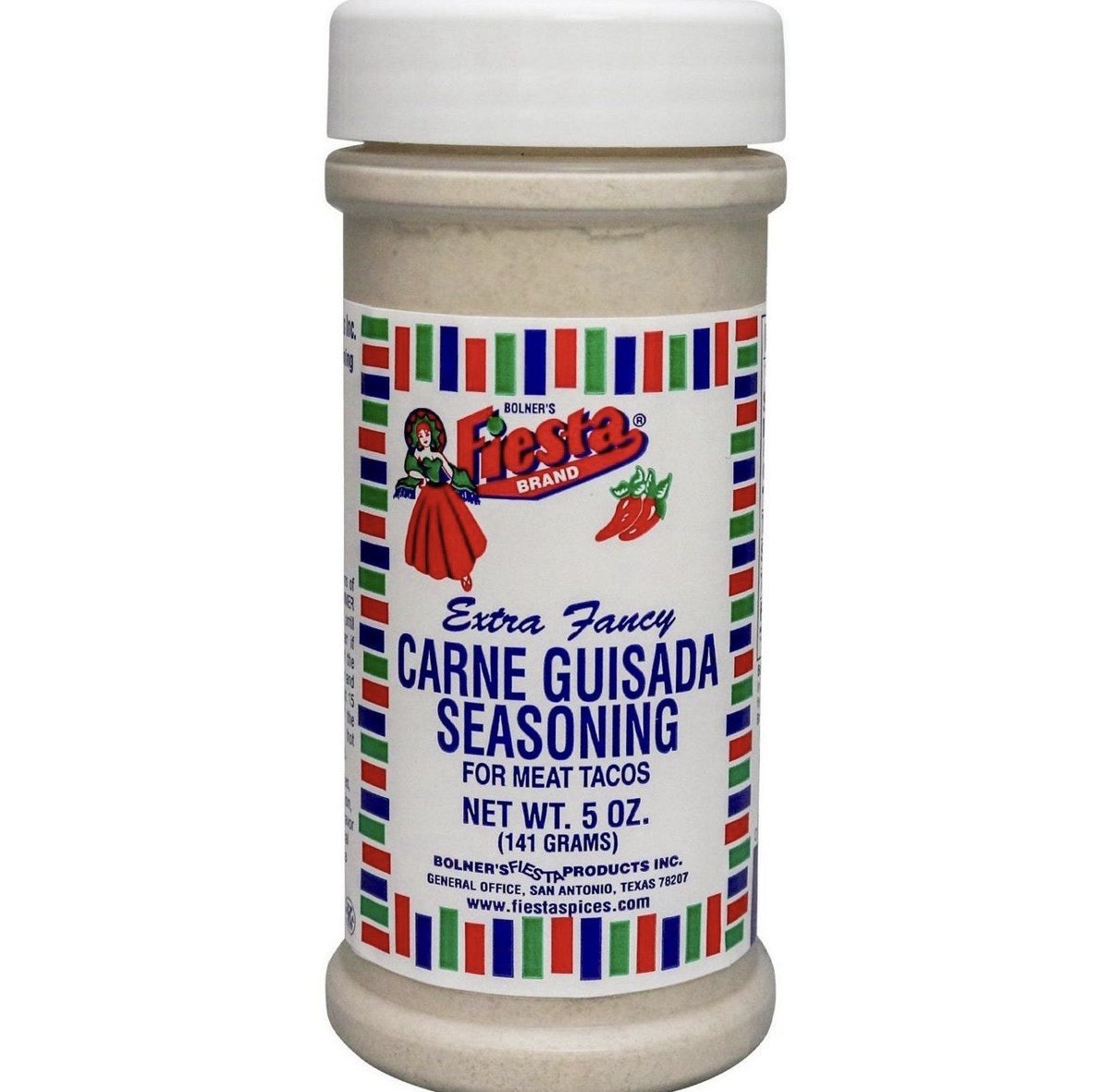 Bolner’s Fiesta Carne Guisada Seasoning 5 oz Extra Fancy Mexican Stew Blend