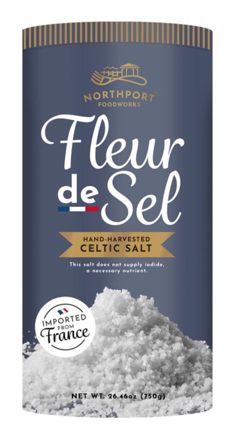 Northport Foodworks FLEUR DE SEL ATLANTIC CELTIC SALT 26OZ Imported From France