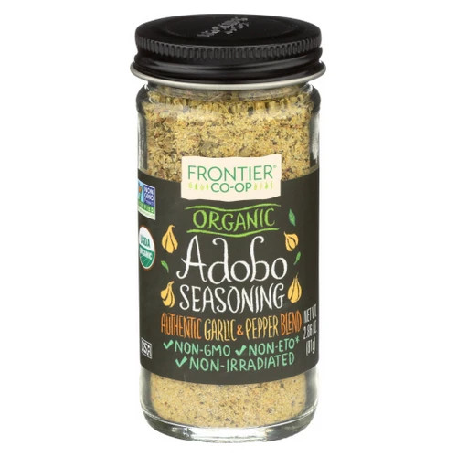 Organic Adobo Seasoning 2.86 Oz (Case of 12) By Frontier Herb