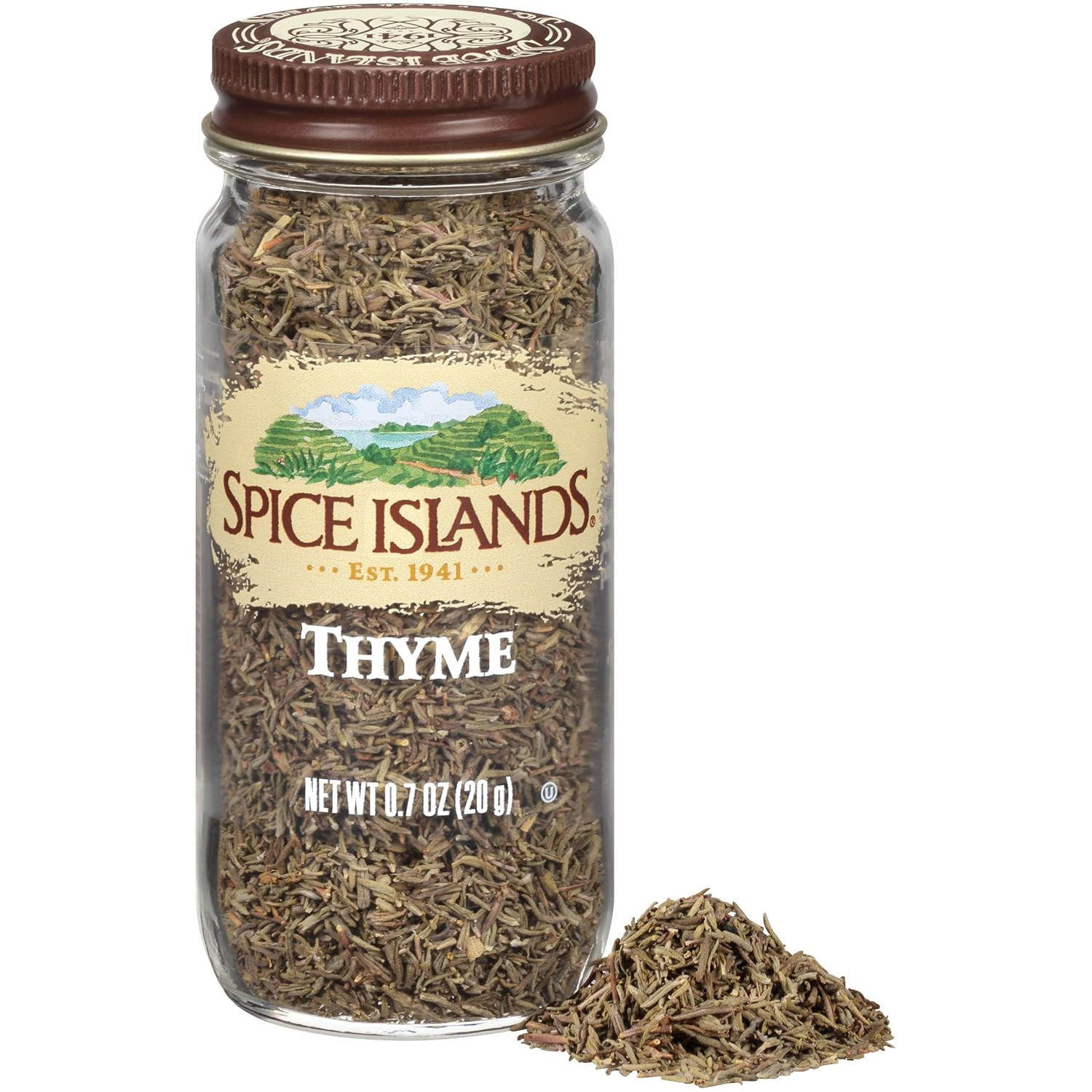 Thyme Dried Herb Spice 0.7 oz Natural Leafy No Fillers No Added Sugar