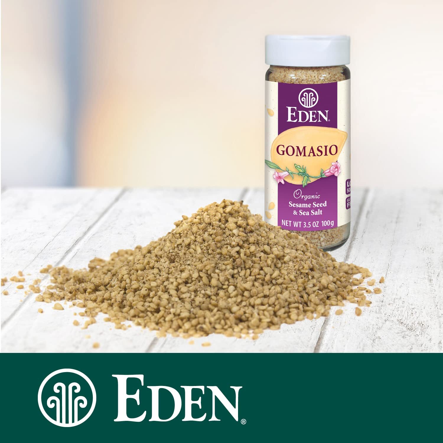 Eden Foods Organic Gomasio Sesame Salt 3.5 Oz