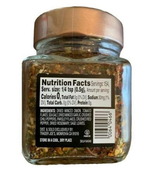 3 Pack Trader Joe’s Soffritto Italian Seasoning Blend 2.7oz Spice