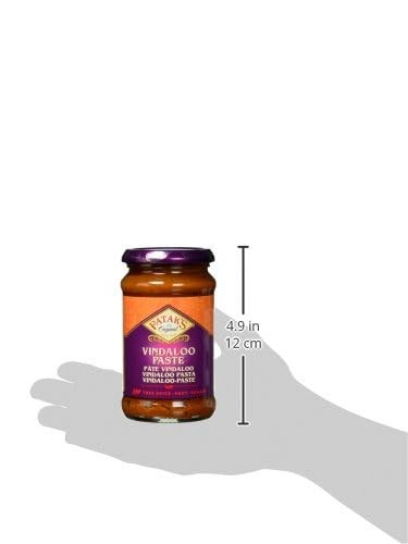 Pataks Vindaloo Curry Paste 10 Ounce Gluten Free Non Gmo Authentic Sauce