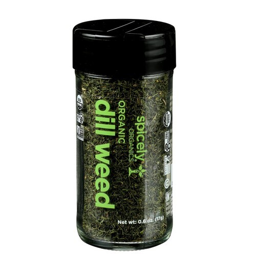 Organic Dill Weed 0.6 Oz (Case Of 3) By Spicely Organics